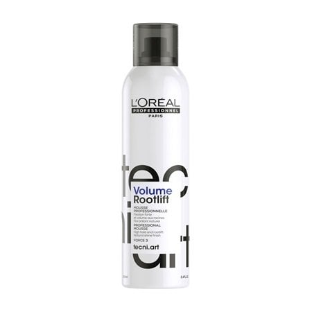 Biały spray do włosów L’Oréal Professionnel stoi na białym tle.